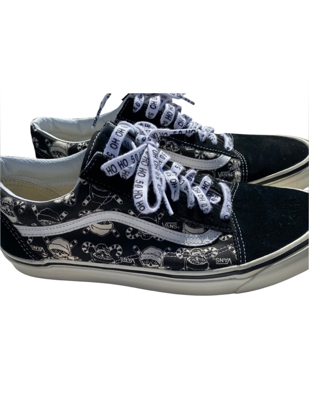 Rare Vans 50th Anniversary Old Skool 36 “Holiday Print” Sneakers – Size 13 Men